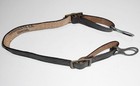 Chinstrap German M1895 Picklehaube  Genuine Black Antique Leather And Buckles 