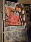 Jayne Mansfield Original 1961 Quad 40 X 60  The George Raft Story Folded