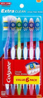 Colgate Extra Clean Toothbrush  Soft Toothbrush For Adults  6 Count  pack Of 1 