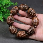 Himalayan Nepali Tibetan Cultures Hetian Jade Prayer Beads Mala   180g
