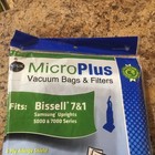 Vacuum Bags For Bissell Upright Style 1 - 7 Samsung 5000 7000 Uprights 3 Bag Pkg