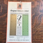 Authentic Ww2 Original Carl Eickhorn Sword Advertising Sign German Daggers