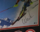 Mikaela Shiffrin Autographed Olympics 8x10 Deluxe Framed Photo Beckett Coa