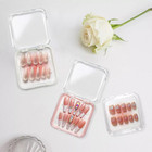 24pcs Press On Nail Storage Box   False Nails Acrylic Display Case