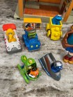 Vintage Fisherprice Sesame Street Play House W characters Also Die Cast Included