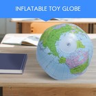 Inflatable Toy Globe Tellurion Training Geography Map Balloon Water  40 Cm Q7g1