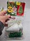 Leewards Mini Jewel Tree Makes 1 Vintage Sequin Bead Christmas Ornament Kit Nos