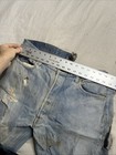 Vintage 1970s Redline Selvedge Button Fly Levis 501xx Negative Space Distressed