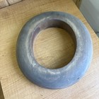 Antique Wooden Block Hat Brim Mold Millinery Form 7 1 2             