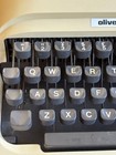 Olivetti Lettera 10 Typewriter Vintage Portable Italy Untested As Is Used Japan