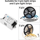 Bluetooth Controller Rgb rgbw App Control For 3528 5050 Rgb Led Strip Lights