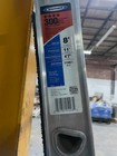 Werner Ladder Model D1508-1 Eight Feet Tall Tl Of 11-very Good Condition Used