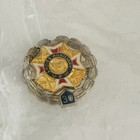 Vintage Vfw Veterans Of Foreign Wars Ladies Auxiliary 30 Year Lapel Hat Pin New