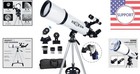 Multi-purpose Telescope  80mm Aperture  Magnification Up To 180x  Lightweight
