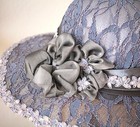 1920s Vintage Style Edwardian Wide Brim Hat