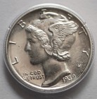 1939 Proof Mercury Silver Dime 10c - Pcgs Pr66