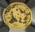    perfect    2024 China  999 Gold Panda 10 Yuan Coin Ngcx Mint State 10 Vaultbox       