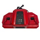 Milwaukee 48-59-1815 M18 Dual Bay Super Charger Power Tool Battery Charger