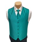 Men s Lauren Ralph Lauren Jade Green Tuxedo Vest With Choice Of Tie