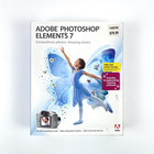 Adobe Photoshop Elements 7 Cd Rom Cib Big Box  factory Sealed 