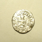 Hungary Silver Medieval Coin  denar  Louis I 1342-1382    31