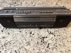 Vintage Sony Sound Rider Dual Cassette Stereo Boombox Multi-colored Cfs-w301