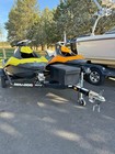 Pair Of  2014 Seadoo Spark 2up 90hp And 2016 Sea Doo Move Trailer
