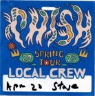 Phish Crew Shirt   Backstage Pass - Rare 420   Easter Show Concert - Portland Or