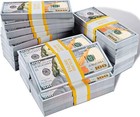 400 Pcs Fake Bank Games Play Money Kids Cash Paper 100 Dollar Bills     Party