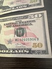  100 Cash - Two  50 Dollar Bills - United States Notes Usd - Lot 1990c 5906b