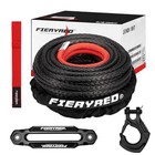  Synthetic Winch Rope 3 8 Inch100ft 23809ibs Winch Line 3 8  X 100ft Black