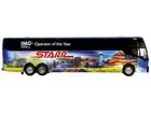 Prevost H3-45 Coach Bus  starr Tours  Blue With Graphics Limited Edition 1 87  h