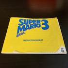 Lot Of 4 Authentic Nes Manuals Super Mario Bros3 Super Mario Bros2 Mickey disney