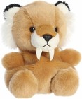 Aurora   Adorable Palm Pals    Ash Saber Tooth Tiger    Stuffed Animal - Fun    