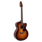Ovation Applause Aej96-1 Cutaway Acoustic-electric Guitar - Sunburst - Open Box