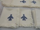 African Muslin Embroidery Placemats  Runner   Napkins  Women s Craftsman Trainin