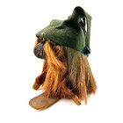 1970 s Ken Arensbak Folk Art Troll Doll Tail Acorns Boarding 18  Figurine