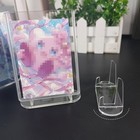 Clear Acrylic Trading Card Display Stand For Cards Sports Card Holder