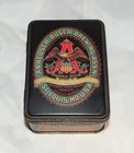 Vintage Anheuser Busch Brewing Beer 2 Decks Playing Cards Tin Decks New In Pkgs