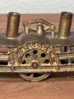 Antique Arcade Mfg Co Cast Iron Riverboat Steamship Toy Bank     Gold Finish 7 5 