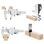0-6  4 Way Dial Caliper  001  Shock Proof Imperial Carbon Steel