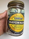 Antique Richard Hellmann s Ribbon Mayonnaise Jar San Francisco California Label