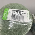 New 3x2  Disc Green Dry Strofoam Design It Foam For Silks   Naturals Lot Of 4