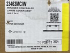 10     Viking Concealed 23463 White Push On Large Cover Plate 165f  74c  For Fire