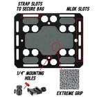 Tripod Table Mlok   Arca Shooting Rest Bag Attachment