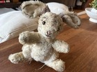 Vtg Steiff Bunny Rabbit Niki Mohair Germany No Tags Nice Stand