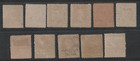 Us 1890-1893 Presidential Set Of 12 Complete Scott  219-229 Mostly Mint Hinged