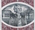 First Virginia Banks Inc Share Certificate Thomas Jefferson Vignette 1986-1999