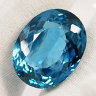 Natural Teal Blue Sapphire 24 80 Ct Oval Cut Certified Gemstone
