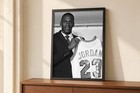 Michael Jordan 1984 Draft Jersey Poster   Chicago Bulls Photo Print 18 X 24